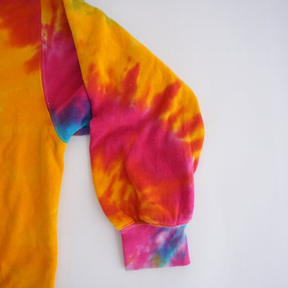 Vintage MV Sport Tie-Dye Hoodie Rainbow LCLC  Lutheran Y2K Streetwear Festival M - Picture 4 of 10